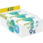 Pampers Harmonie Aqua, lingettes humides, 9 x 48 pcs