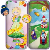 MierEdu Puzzles magnétiques : histoires et contes de fées imaginaires. Multicolore. Taille unique