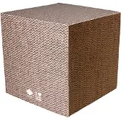 D & D Cube à griffer « I Love Happy Cats » beige, taille : L