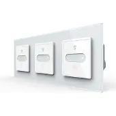 Livolo Nombre de glissières | Commutation | Maison intelligente | Blanc | | Voir ici!