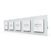 Livolo Nombre de glissières | Commutation | Maison intelligente | Blanc | | Voir ici!