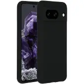 Accezz Coque Liquid Silicone Google Pixel 8 - Noir
