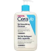 CeraVe Cleansers SA Smoothing Cleanser gel nettoyant adoucissant pour peaux sèches 473 ml