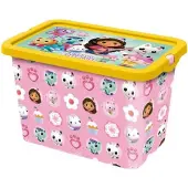 Tinisu STOR Boîte de rangement 7l La maison magique de Gaby