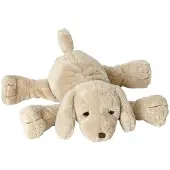 Happy horse Doudou chien Herald 25cm - beige - chien doux en peluche