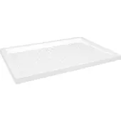 vidaXL Receveur de douche avec picots Blanc 70x100x4 cm ABS