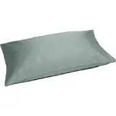 Yumeko - Taie d'oreiller - Satin De Coton - 40x80 - Vert