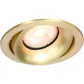 Artdelight Spot encastrable rond Alice Or mat