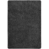 vidaXL Tapis shaggy antidérapant Gris 120x170 cm