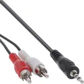 InLine Câble Cinch/jack (5 m, Câbles Cinch)