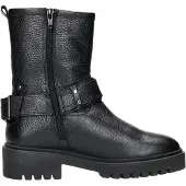 Sub55 Enkellaarsjes Plat Enkellaarsjes Plat - Zwart - Maat 37