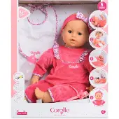 Corolle - Ma Grande Poupée - Lila Chérie - 42 cm - poupée interactive à partir de 2 ans
