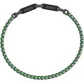 GUESS Bracelet 'Klassisch Chic' vert / noir