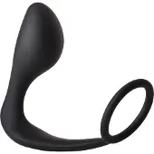 Dream Toys Anaalitappi Penisrenkaalla Musta