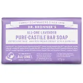 Dr. bronner's Lavender Pure-Castile Magic Bar Soap 140 g Savon