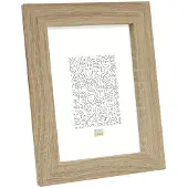 Deknudt Cadre photo fini dans une couleur bois naturel 30x30 S49BH1
