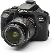 Easycover Étui Pour Appareil Photo Canon 1300D/2000D/4000D Noir