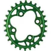Absolute Black Oval 64 Bcd Chainring Vert,Rose 28t