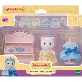 Sylvanian Families Playset La fille chat persan et sa panoplie de princesse