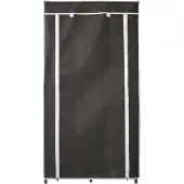 CASIBEL Armoire 77x47x152 cm gris