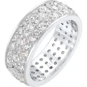 Elli PREMIUM Bague 'Bandring' argent