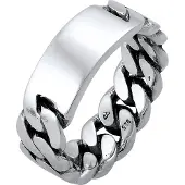 KUZZOI Bague argent