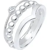 Elli Bague argent / transparent