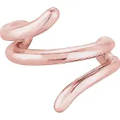 Elli Boucles d'oreilles 'Single Earcuff' or rose