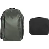 WANDRD Transit 35L Travel Sac à Dos Wasatch Vert Essential Bundle
