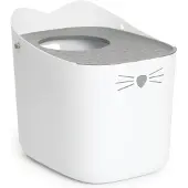 Catit Pixi Bac à litière Blanc Blanc One Size