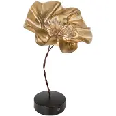 Slamp Lampe de Table , LaFleur, dimmable, Or / laiton, Salon / séjour, Plastique, Design