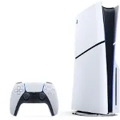 Sony Console PS5 Slim Edition Standard Blanc et Noir