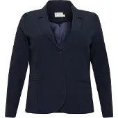KAFFE CURVE Blazer 'Jia' marine