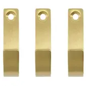Meraki Haken, Thapsus, Mattes Messing-Finish