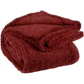 Unique living Plaid Unique Living Teddy Bloodstone Bordeaux-150 x 200 cm