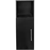 Vdd Table de chevet, Hallstand, Table, 35x30x90 cm, Noir