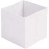 DOCHTMANN Boîte de rangement textile, blanc 31x31x31cm