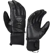 Mammut - Gants imperméables en PrimaLoft&reg; et en GORE-TEX- Unisexe - Eiger Free Glove Black en Cuir - Taille 6 - Noir