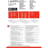 Laufen Duschwanne PRO quadrat. Abl seitl 1200x1200x33mm we ma