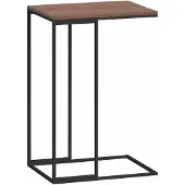 vidaXL Table d'appoint noire 40x30x59 cm Bois composite