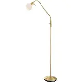 LINDBY Lampadaire , ELAINA, Or / laiton, Salon / séjour, Métal, Moderne