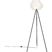 QAZQA Lampadaire moderne blanc - Cloth