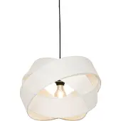 QAZQA Suspension moderne blanche - Cloth