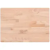 vidaXL Planche à découper 50x35x4 cm bois massif de hêtre