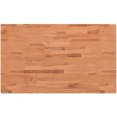 vidaXL Dessus de table 100x60x4 cm rectangulaire bois massif de hêtre