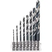 Bosch Accesorios Foret à Métaux Hss Impact 2-10 Mm 8 Unités