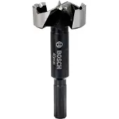 Bosch Mèches à bois Forstner DIN 7483G D.40mm L.90mm toothed edge tige-D.10mm