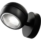 Lodes Nautilus Mini Applique Murale Matte Black | 2700 K