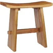 vidaXL Tabouret Bois de teck massif