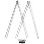 Nobrand Mirage Fender Filets - Kit de 4 pièces avec fixation